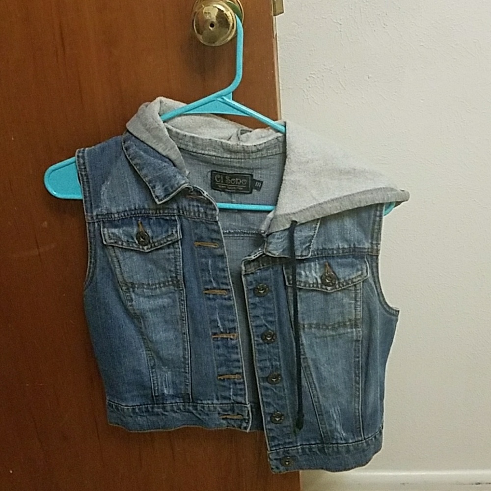 Denim vest